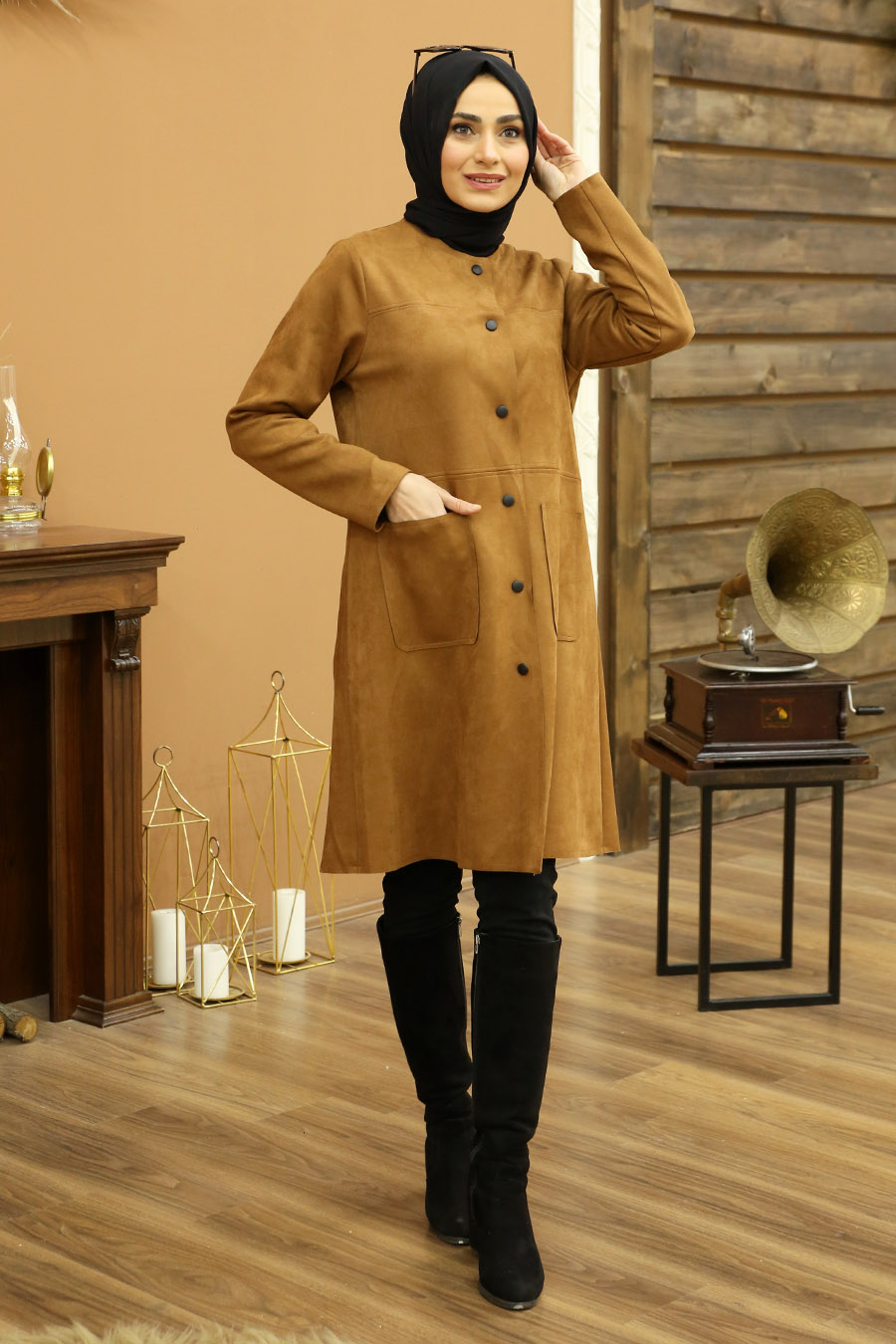 tan color coat