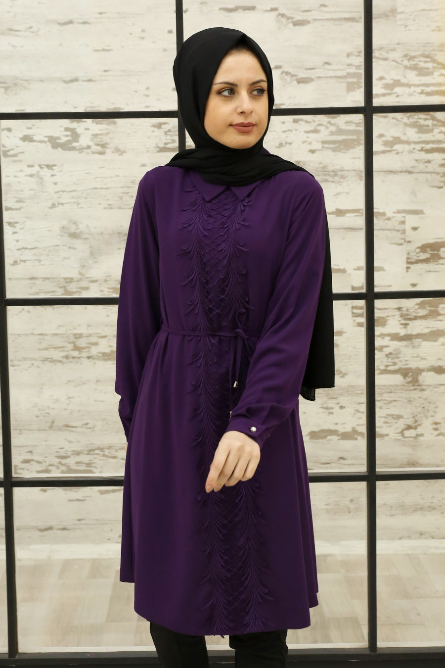 PURPLE TUNIC  PURPLE TUNIC
