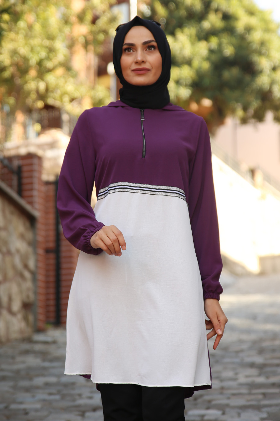 TUNIC - PURPLE  TUNIC - PURPLE