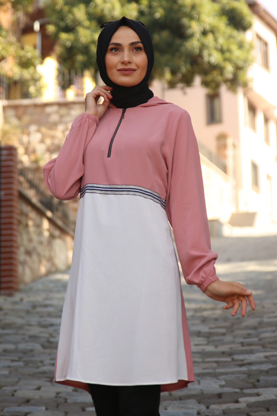 TUNIC - POWDER PINK  TUNIC - POWDER PINK