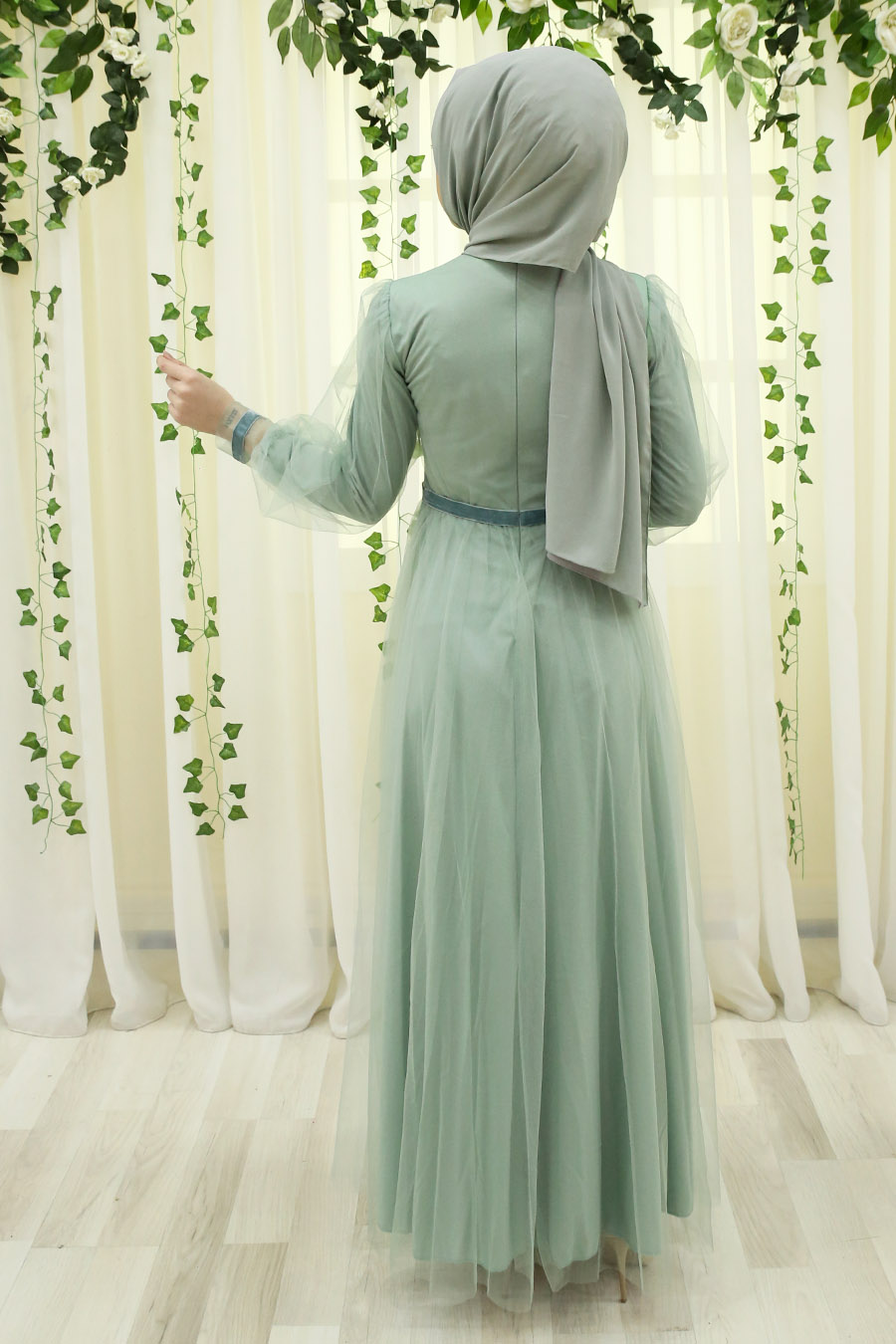 MINT EVENING DRESS 