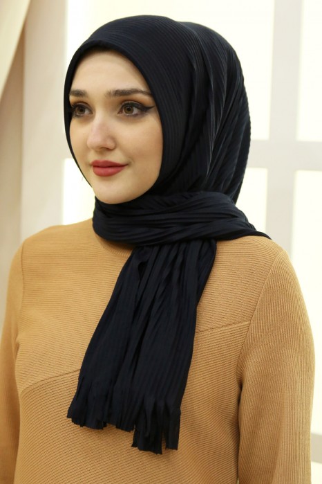 NAVY BLUE TURBAN HIJAB