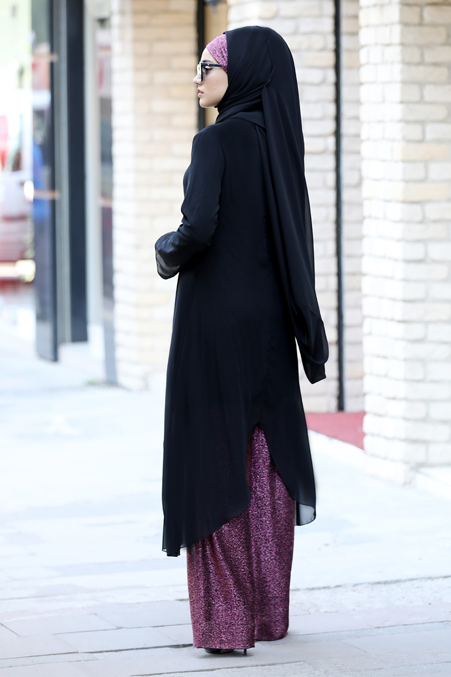 PLUM TUNIC AND PANT SUIT