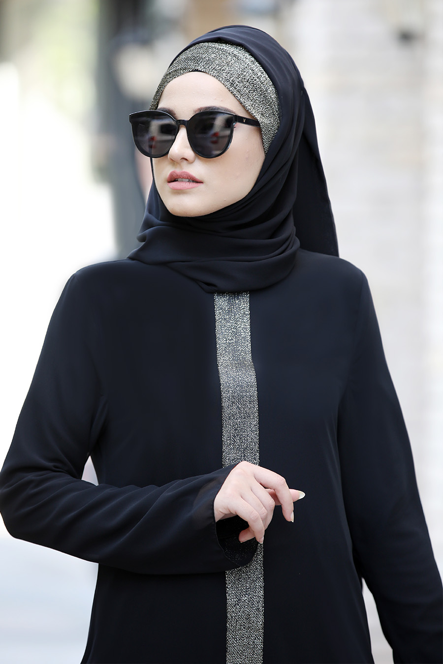 GOLD TUNIC AND PANT SUIT