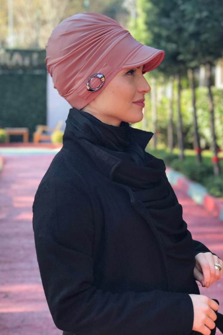 ROSE COLOR TURBAN HIJAB ROSE COLOR TURBAN HIJAB