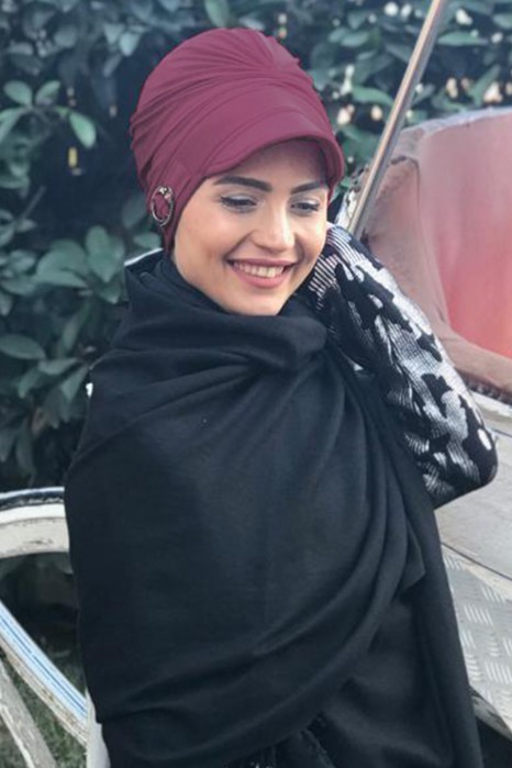 LILA TURBAN HIJAB