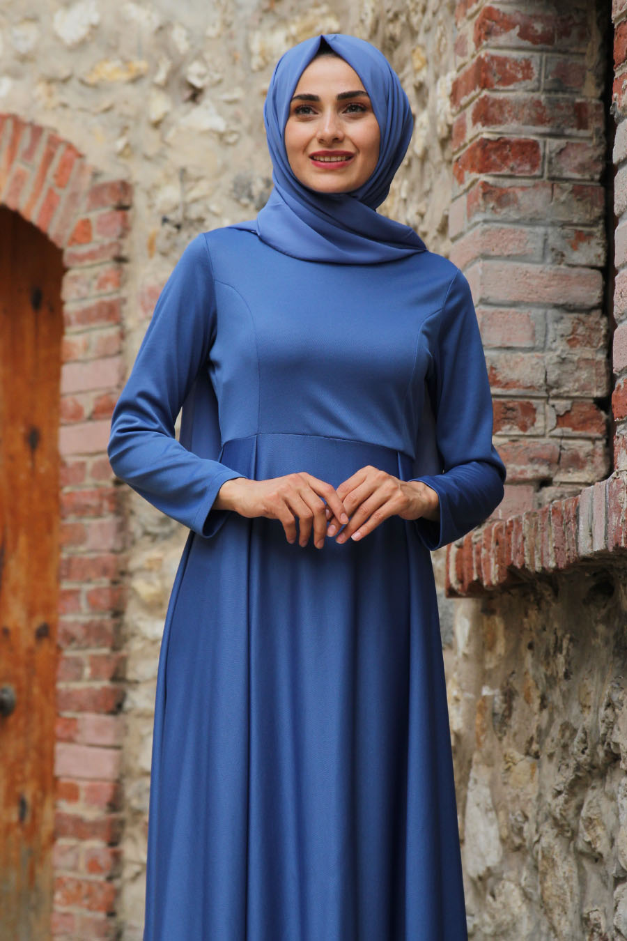 Indigo Color Dress