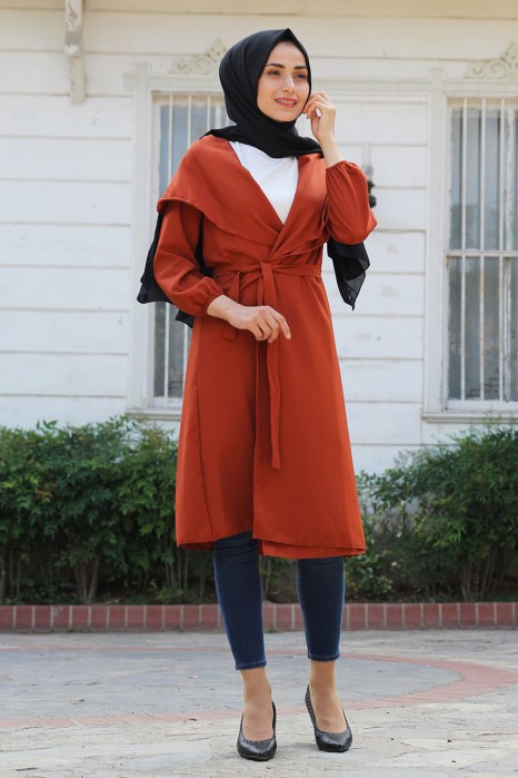 BRICK COLOR COAT