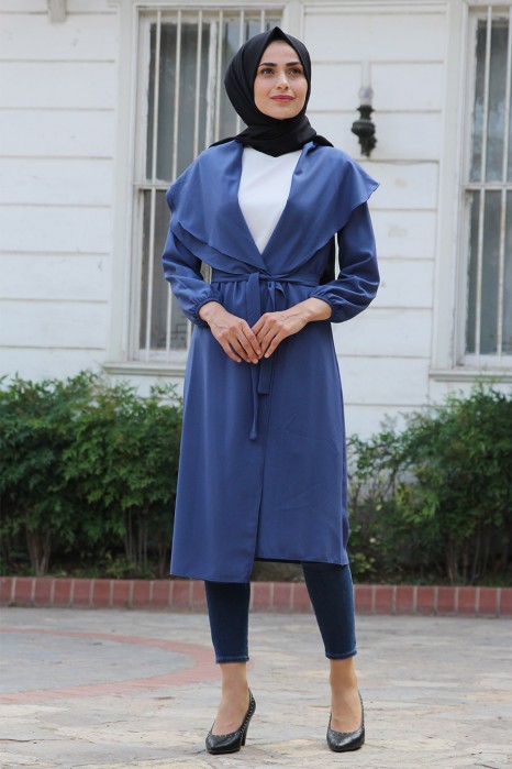 INDIGO COLOR COAT