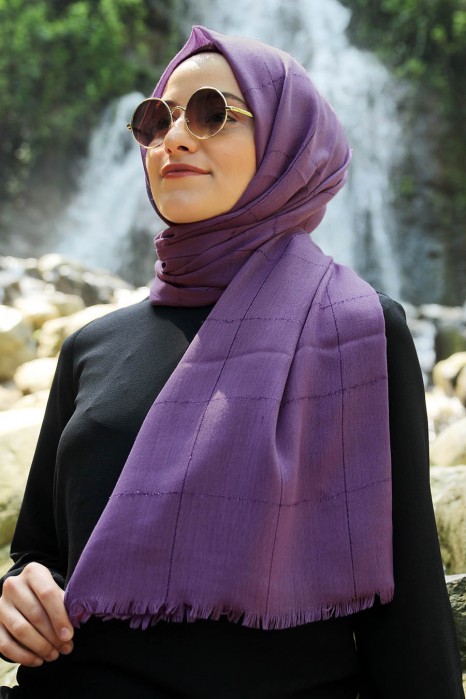 PURPLE SHAWL