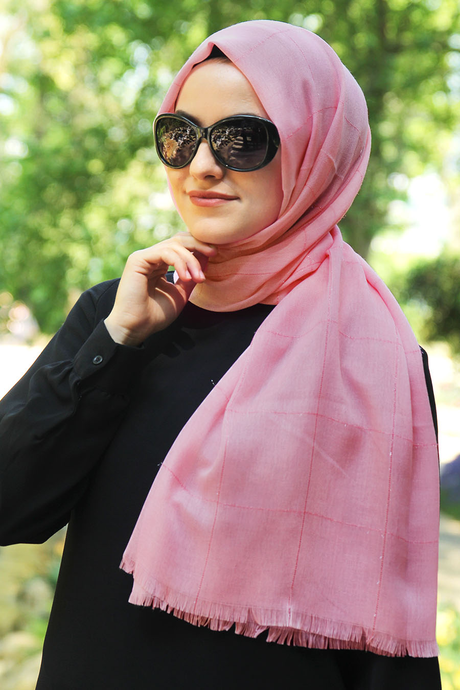 PINK SHAWL 