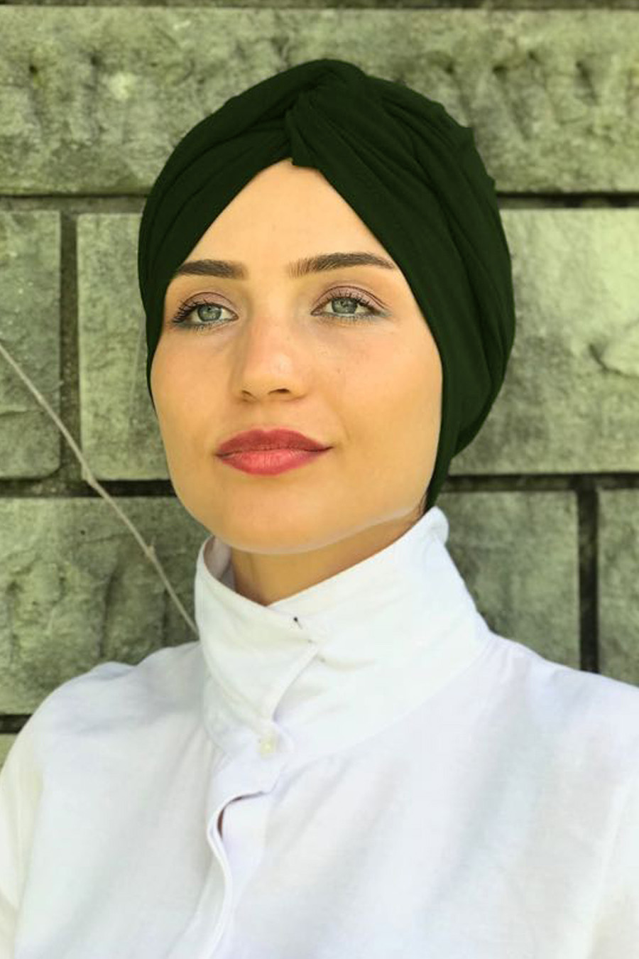 KHAKI TURBAN HIJAB