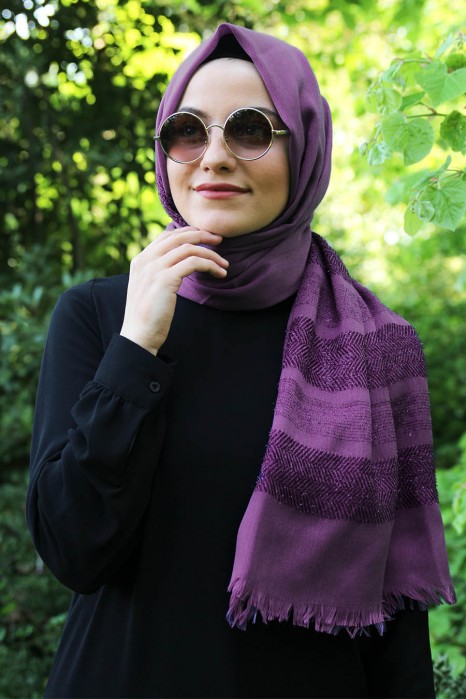 PURPLE SHAWL
