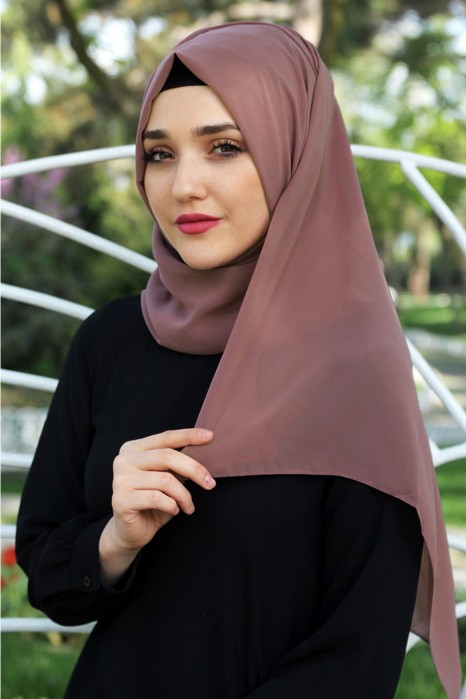 PLAIN ROSE COLOR SHAWL