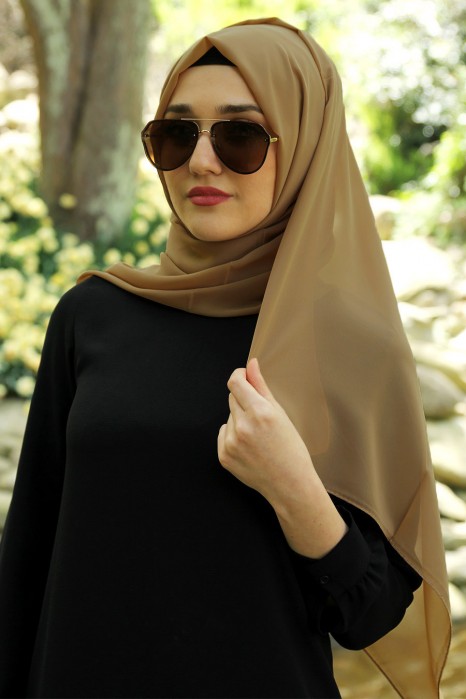 PLAIN VISON COLOR SHAWL