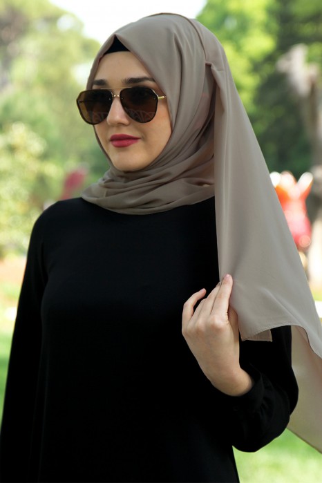 PLAIN VISON COLOR SHAWL