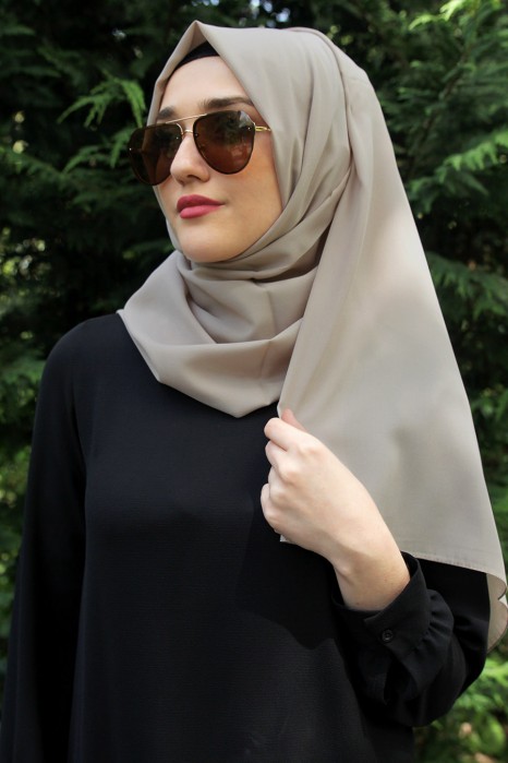 PLAIN VISON COLOR SHAWL