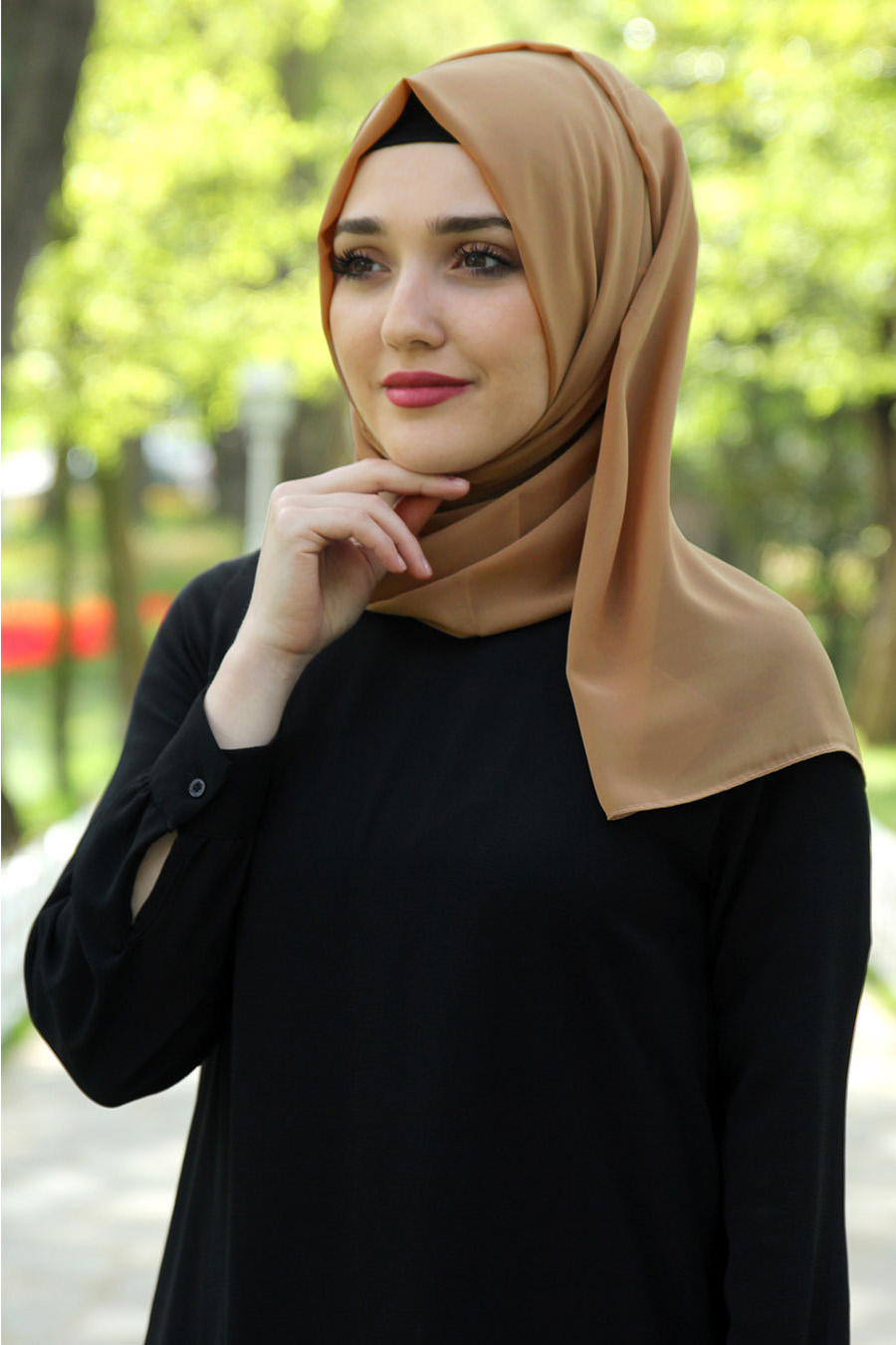 PLAIN VISON COLOR SHAWL