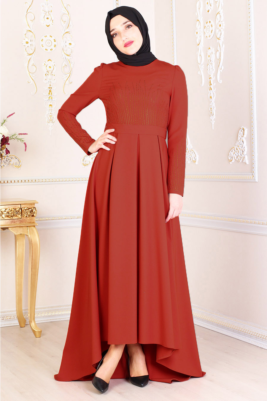 Tan Color Dress