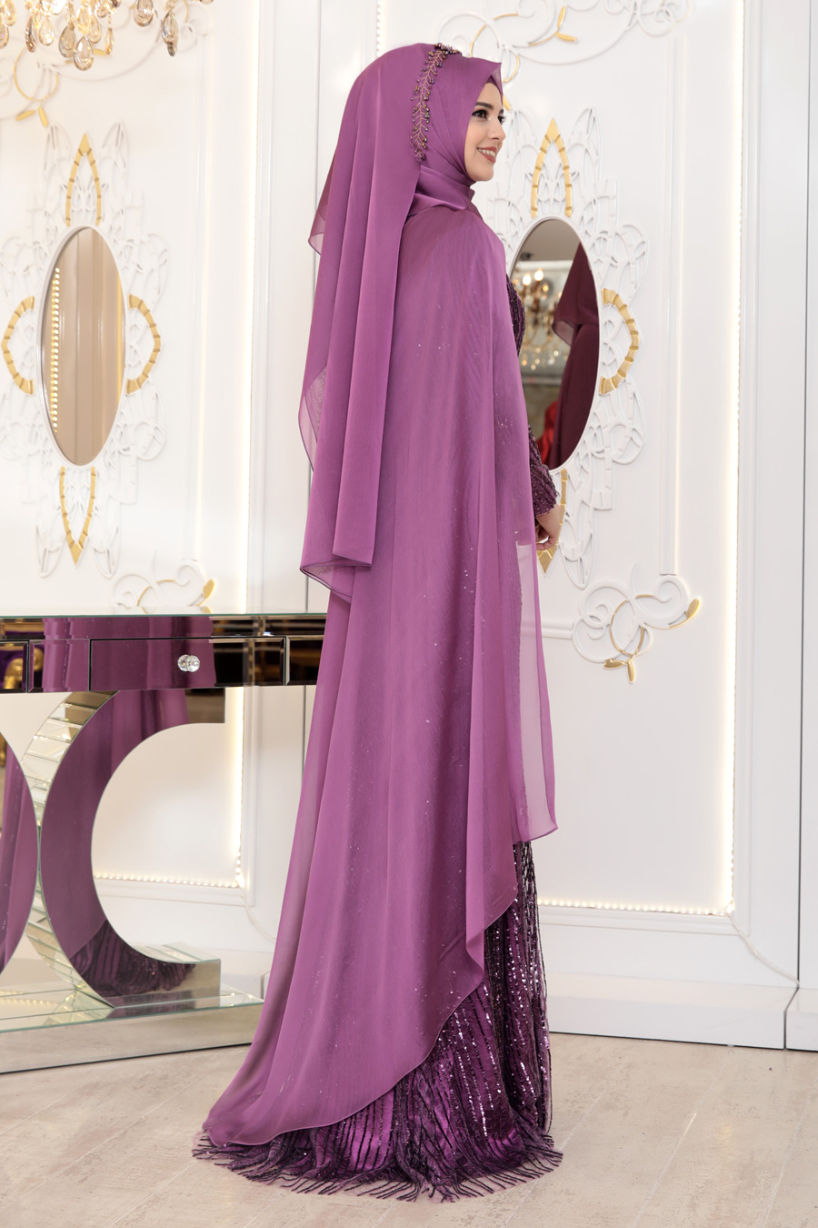 Purple Evening Dress Purple Evening Dress