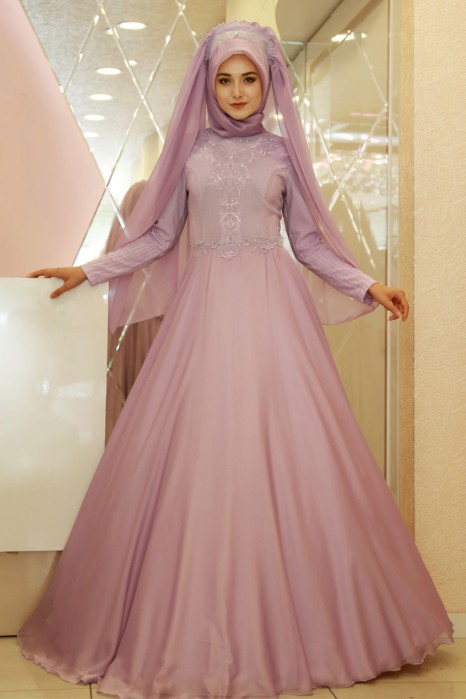 Mihrimah Lila Evening Dress 
