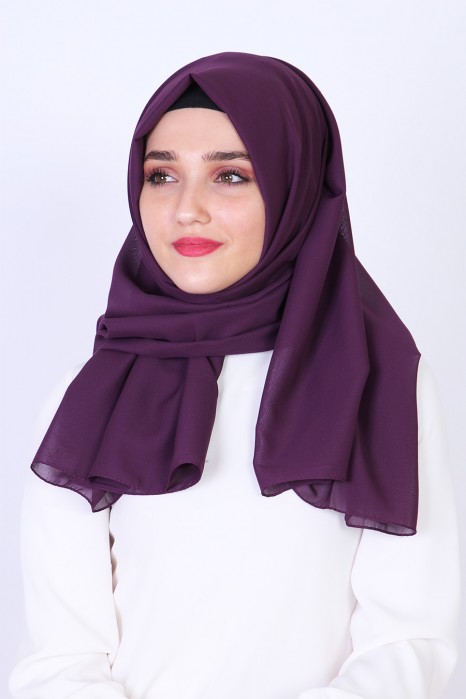 Plain Chiffon Shawl