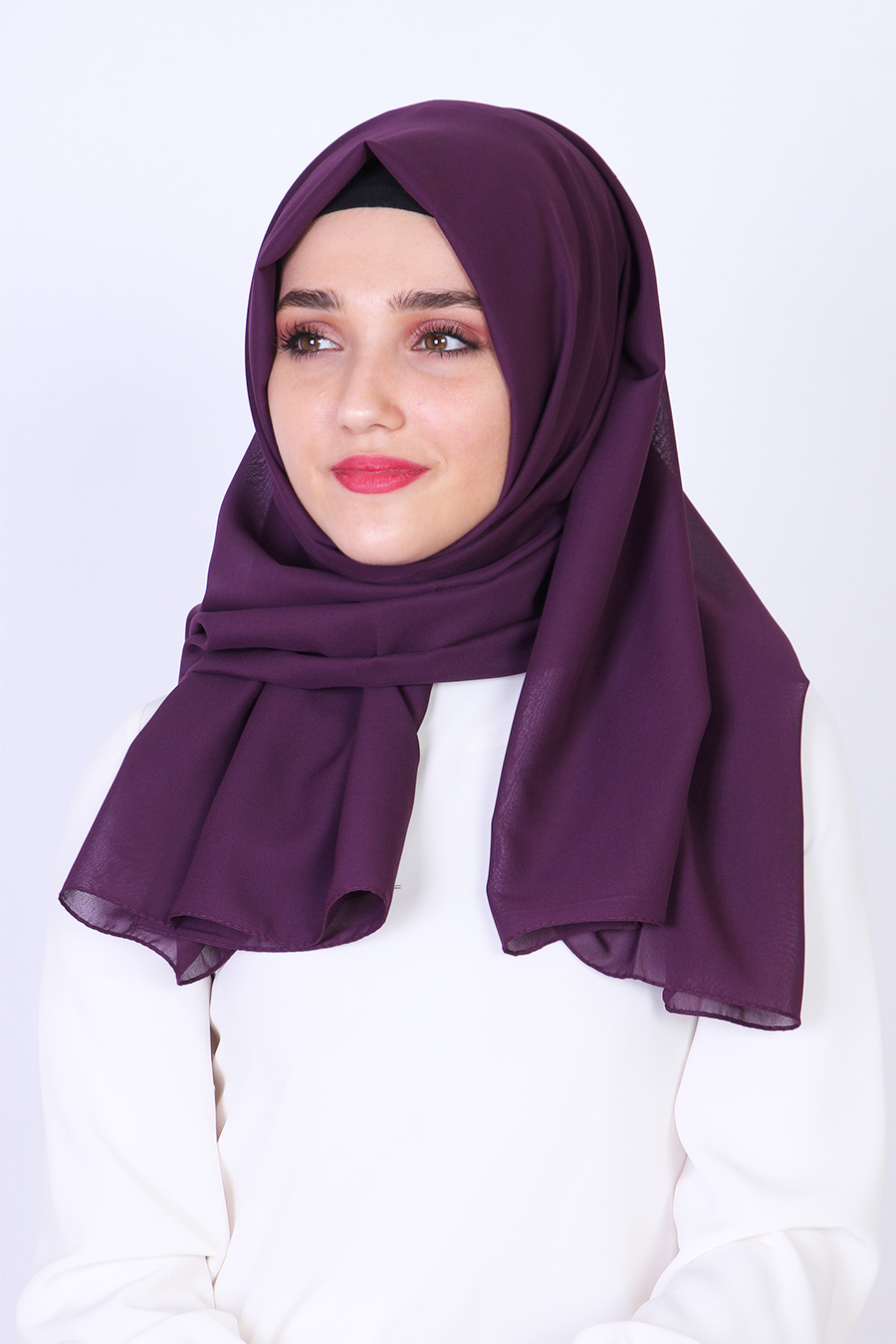 Plain Chiffon Shawl