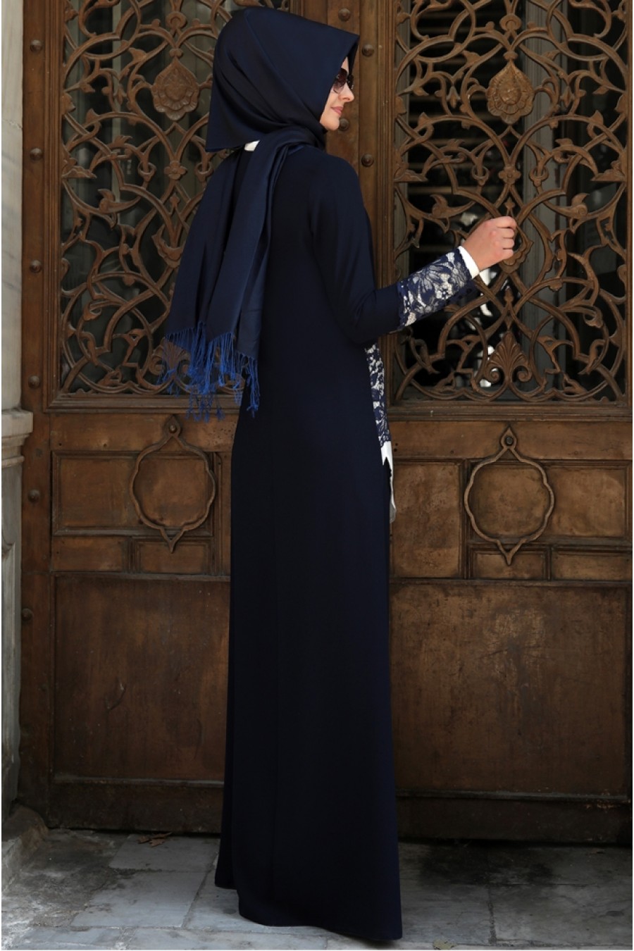 Navy Blue Tunic And Pant Suit Navy Blue Tunic And Pant Suit
