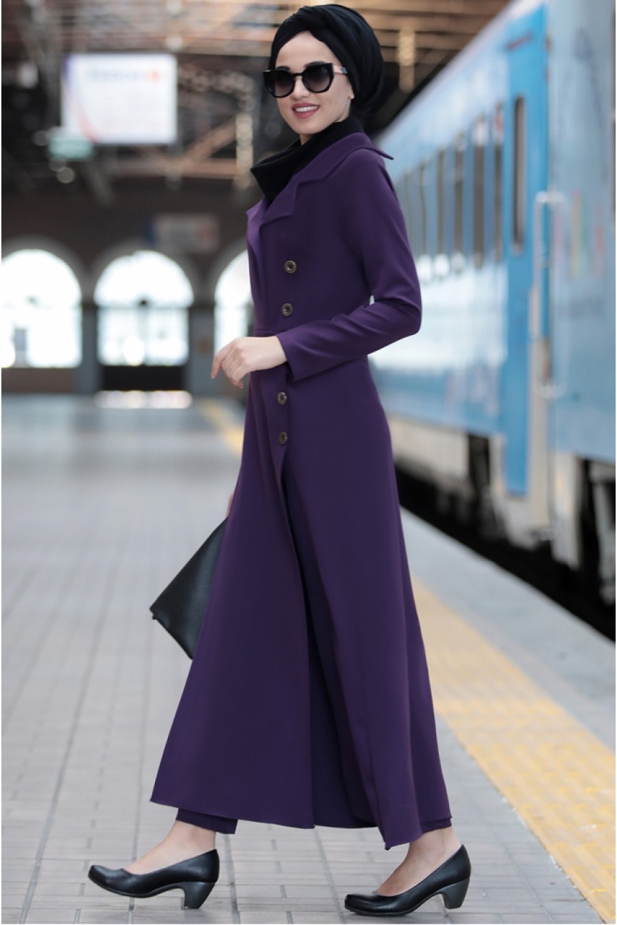 Plum Coat And Pant Suit Plum Coat And Pant Suit