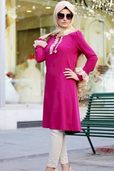 FUCHSIA TUNİC