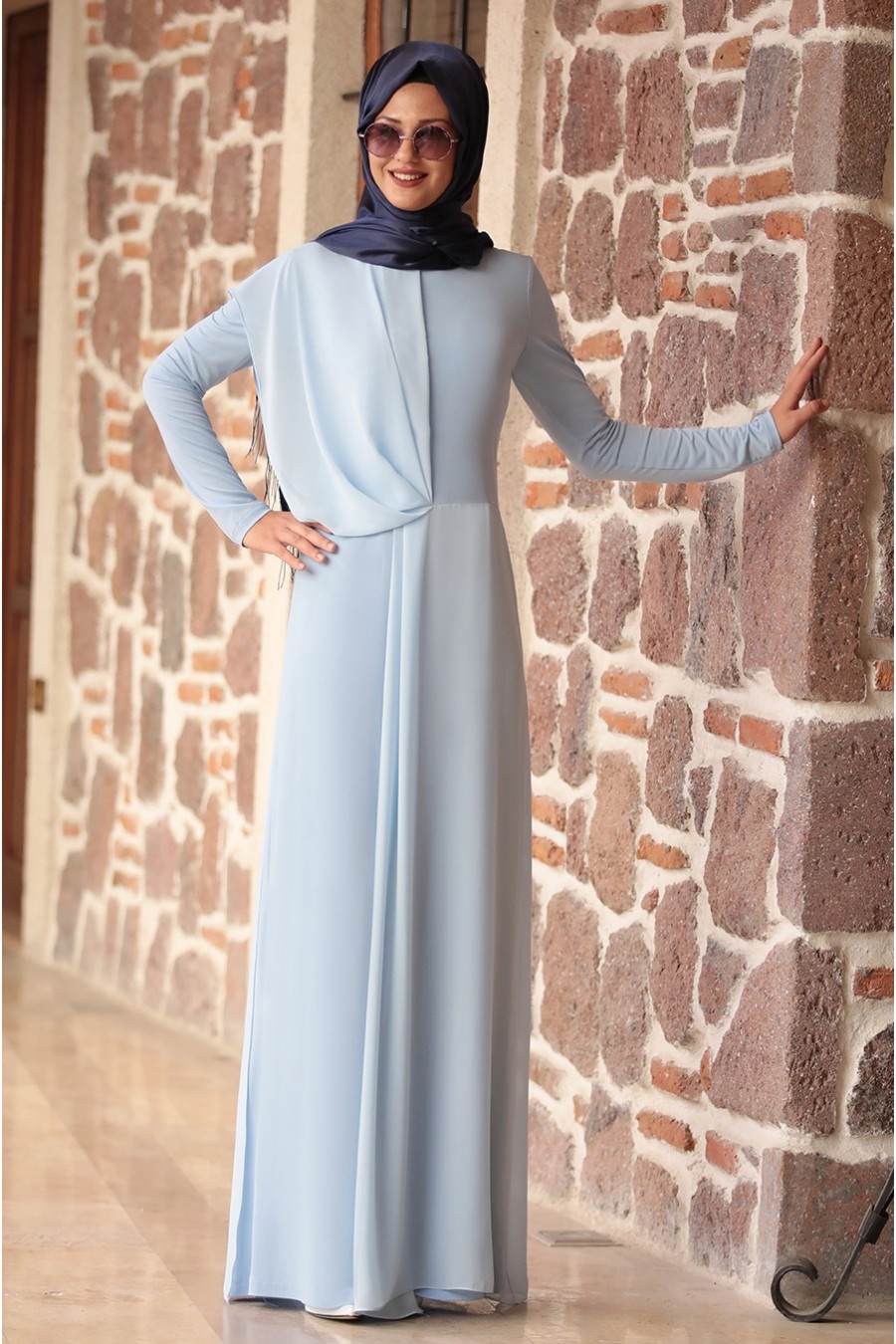 ice blue jumpsuit