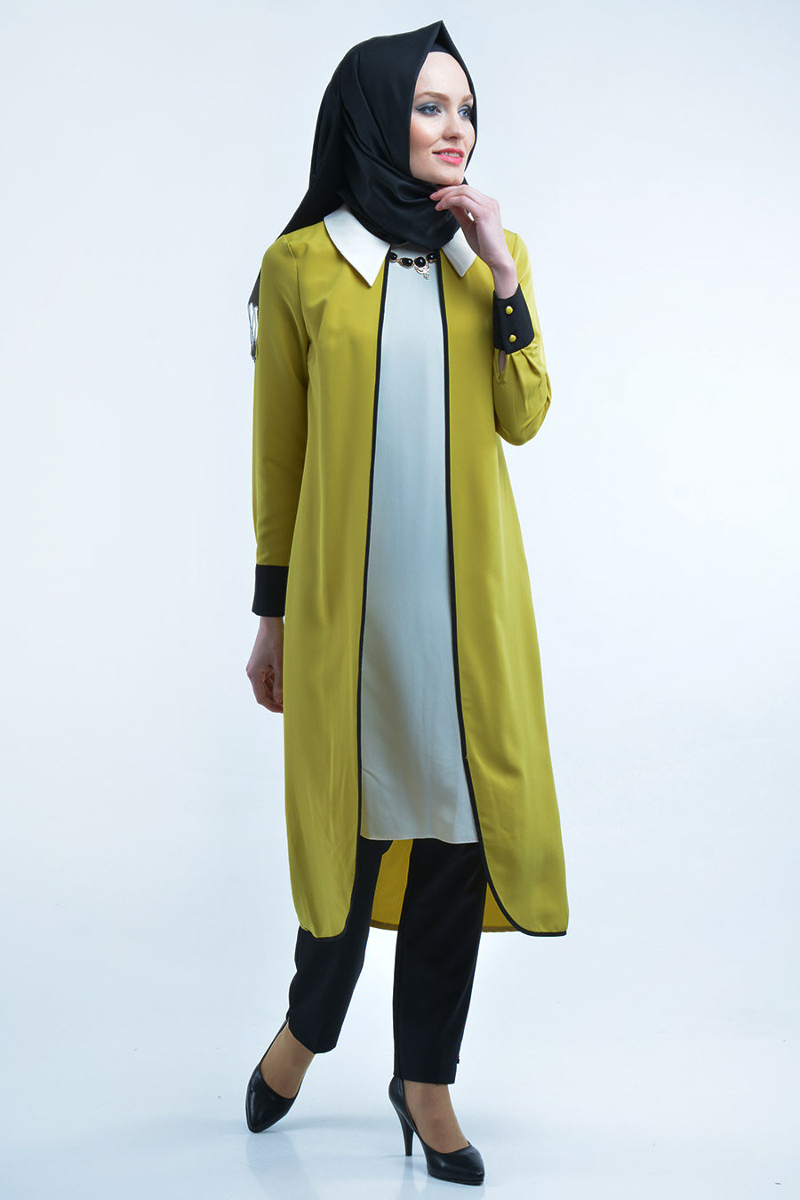 Yellow Color Tunic  Yellow Color Tunic