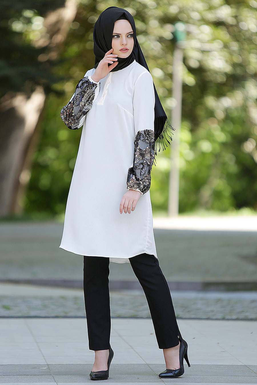 Ecru Tunic Ecru Tunic