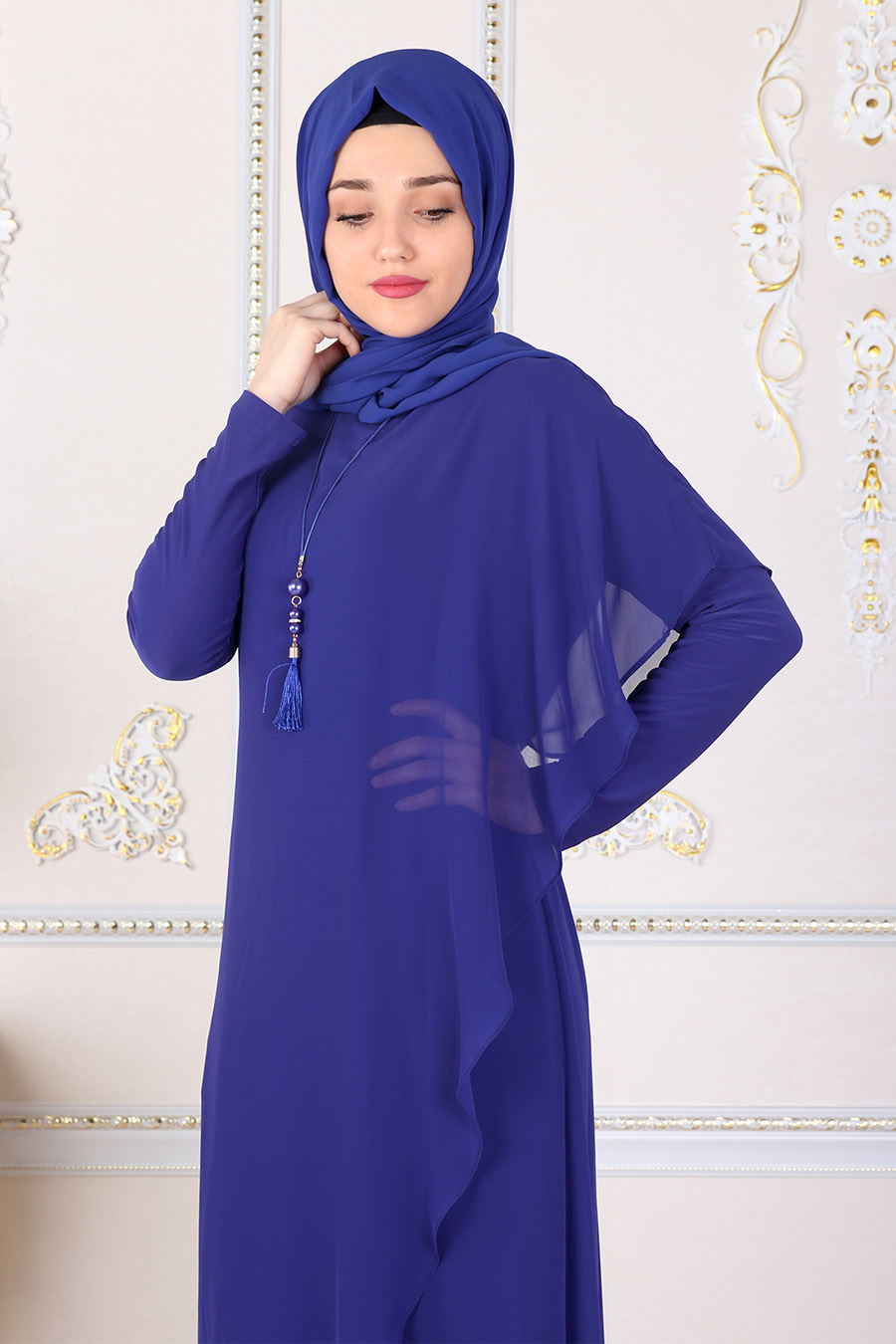 SAX BLUE JUMPSUIT SAX BLUE JUMPSUIT