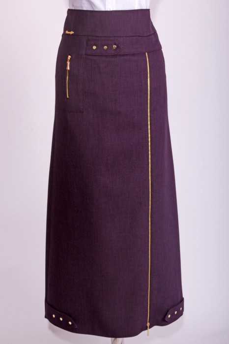 Plum Skirt