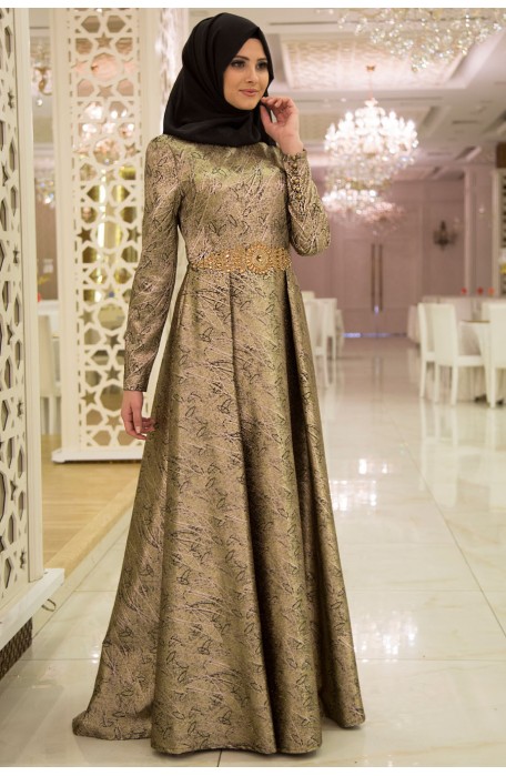 turkish hijab evening dresses