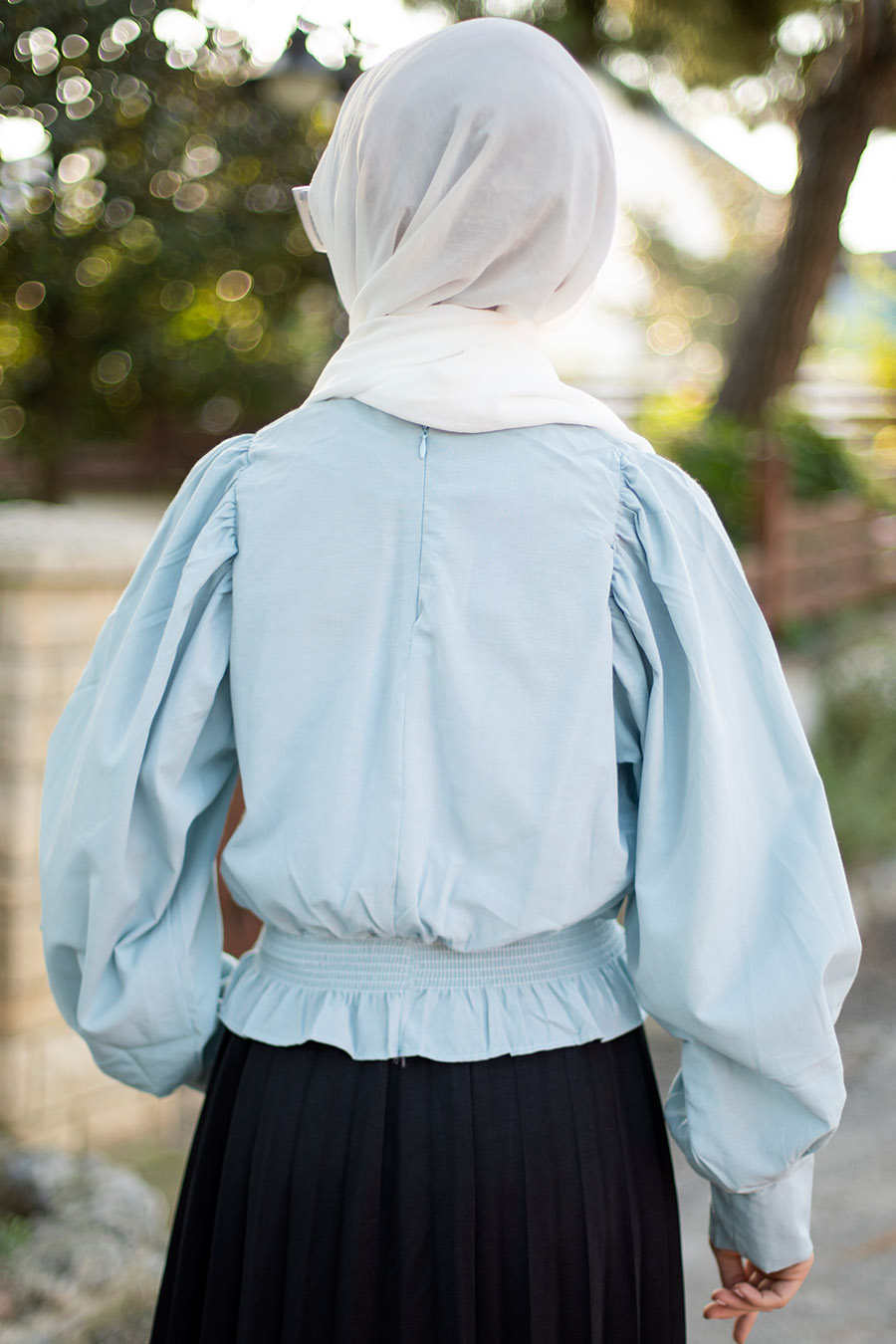 BABY BLUE BLOUSE BABY BLUE BLOUSE