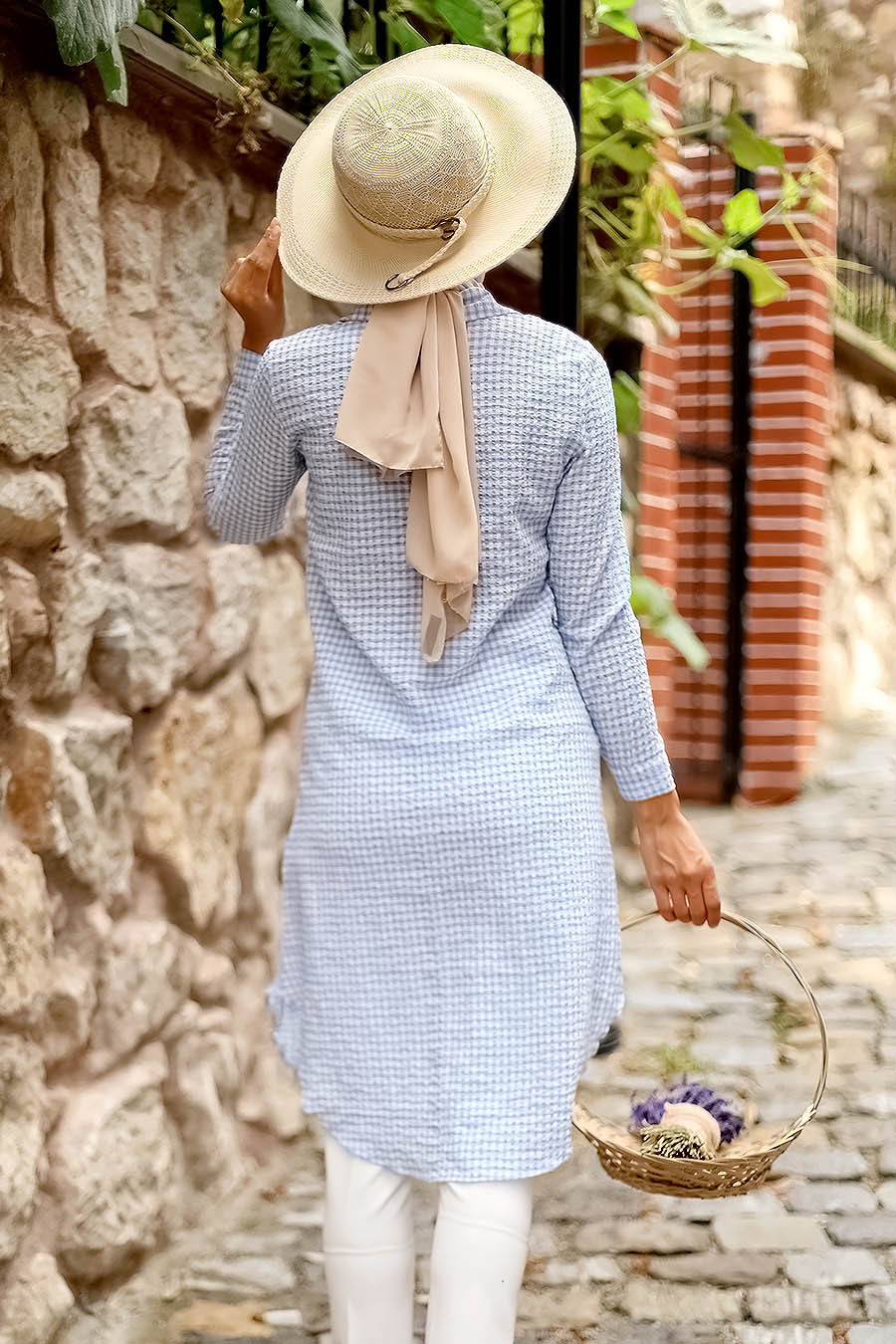 BABY BLUE TUNIC BABY BLUE TUNIC