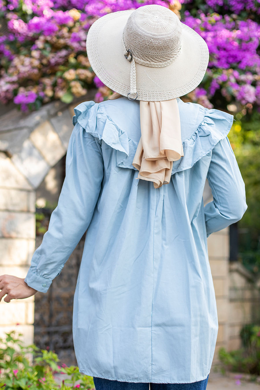 TUNIC - BABY BLUE TUNIC - BABY BLUE