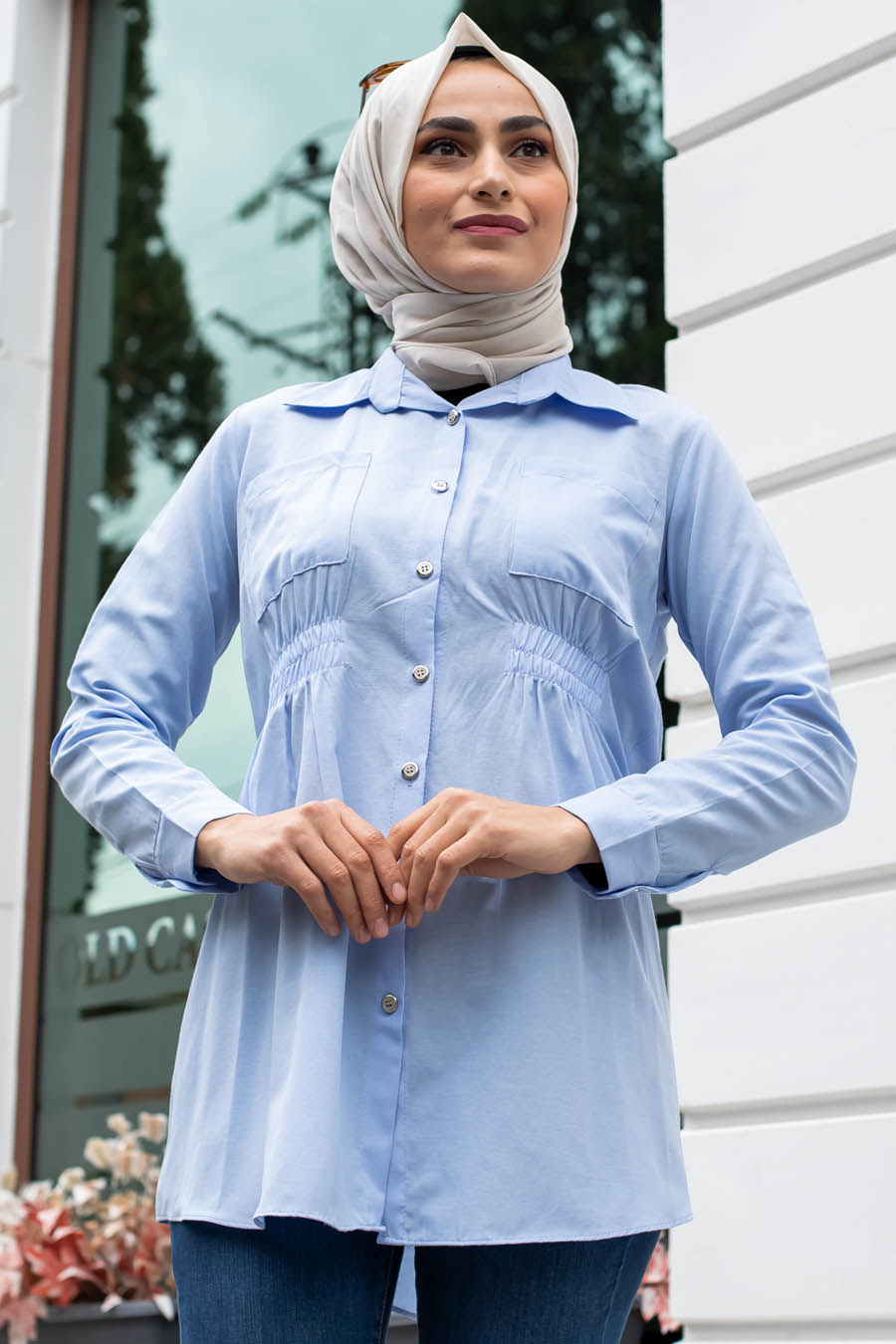 TUNIC - BABY BLUE