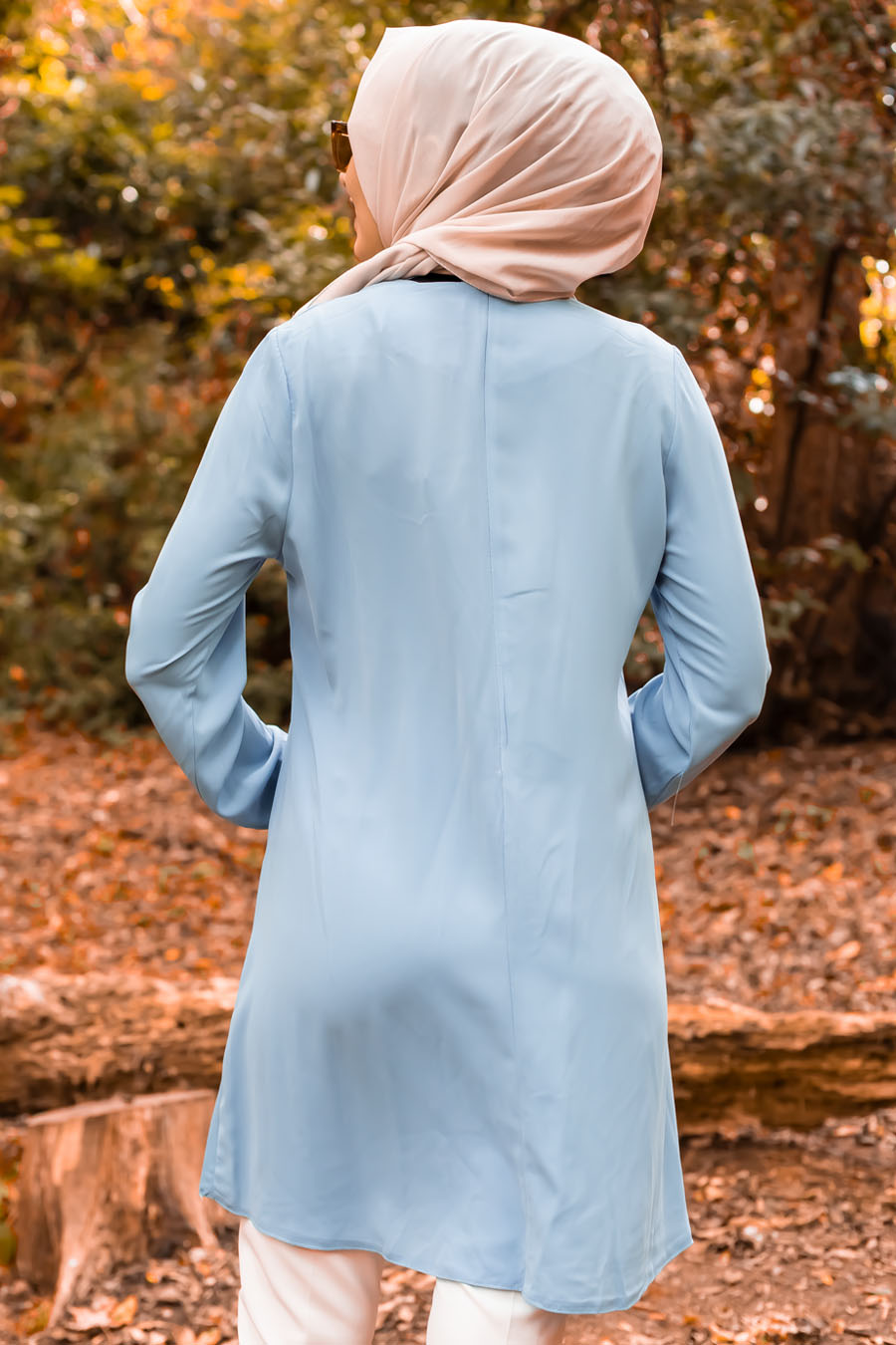 TUNIC -  BABY BLUE TUNIC -  BABY BLUE