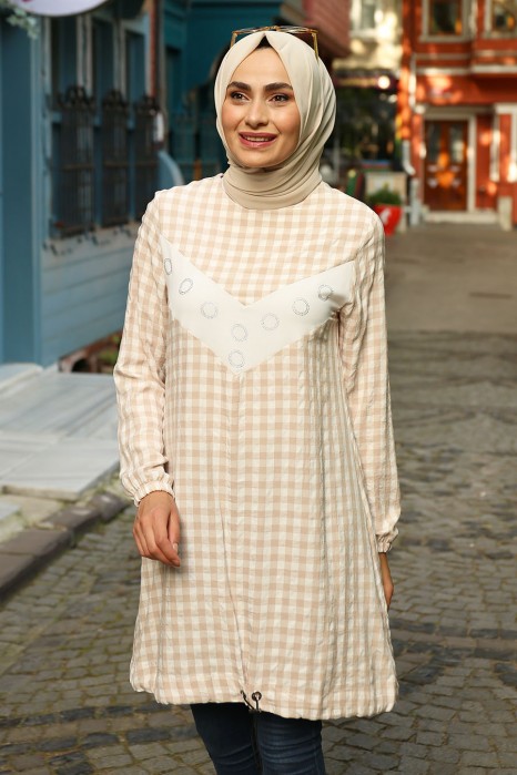 TUNIC - BEIGE COLOR 