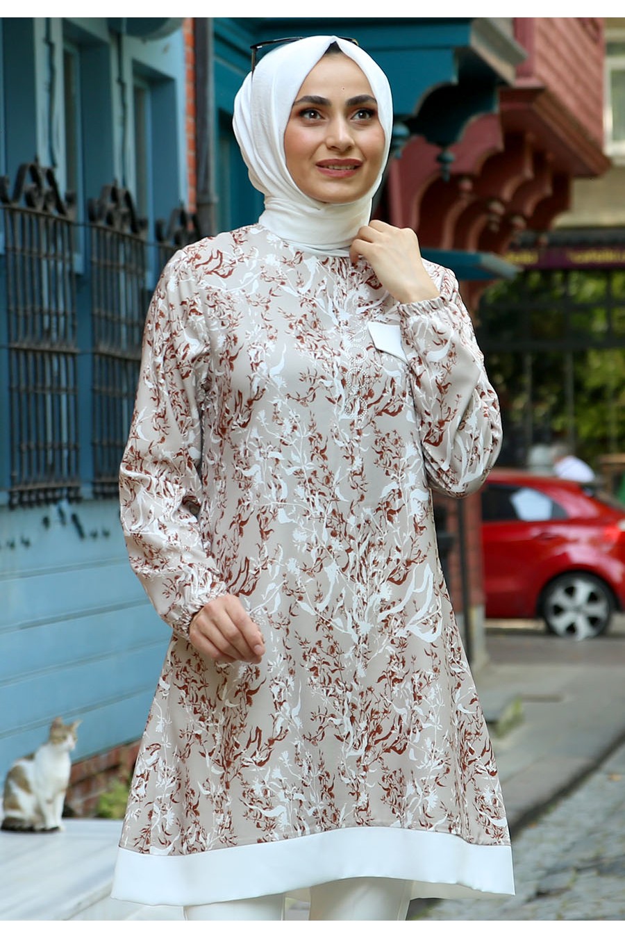 TUNIC - BEIGE COLOR 