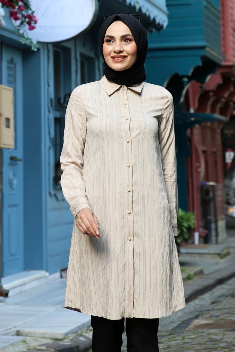 TUNIC - BEIGE COLOR 