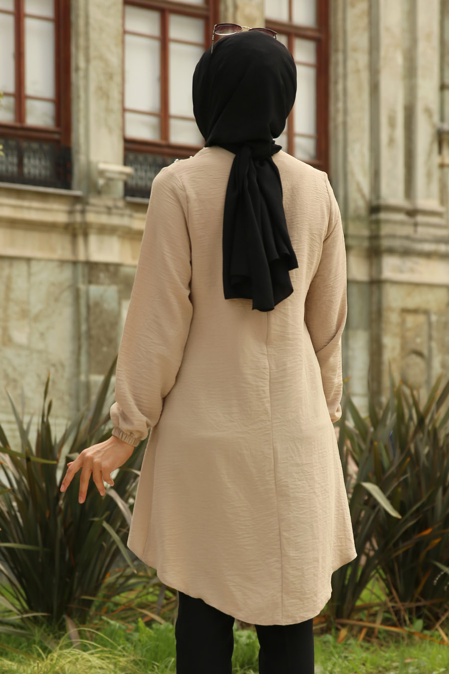 TUNIC - BEIGE COLOR   TUNIC - BEIGE COLOR