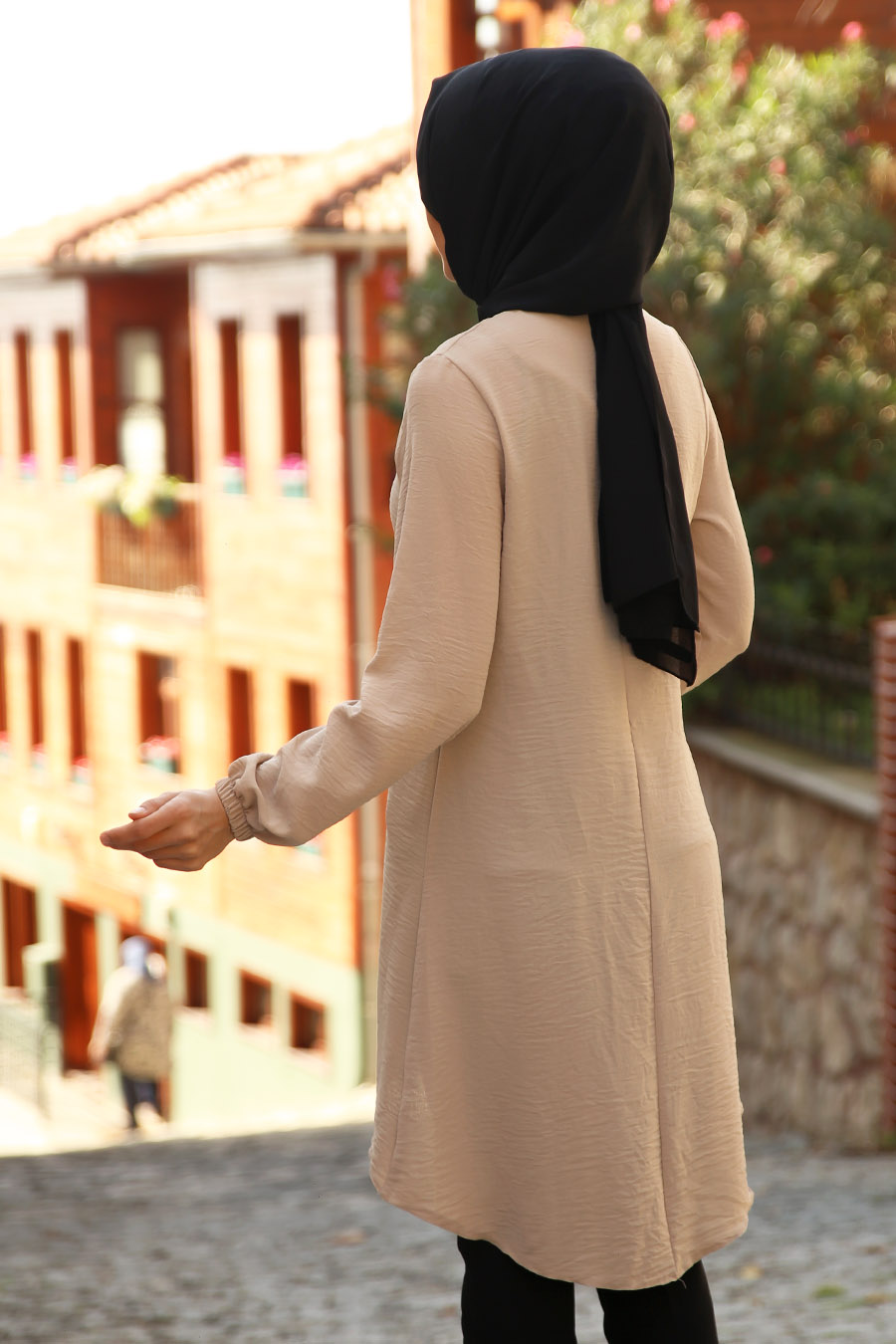 TUNIC - BEIGE COLOR   TUNIC - BEIGE COLOR
