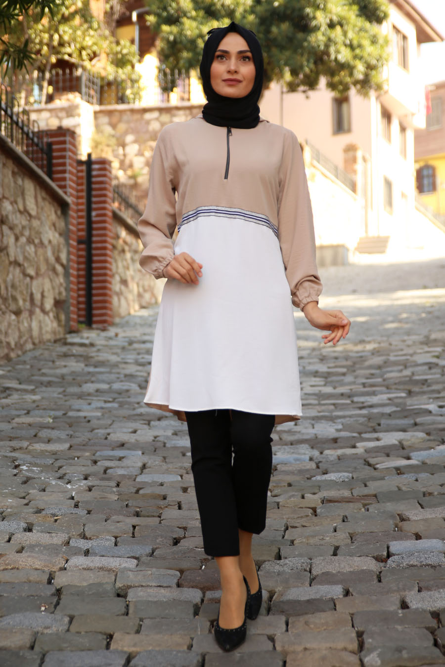 TUNIC - BEIGE COLOR  