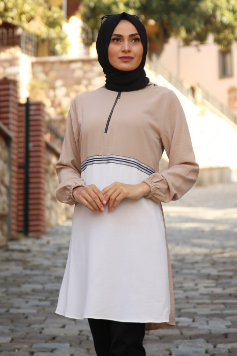 TUNIC - BEIGE COLOR  