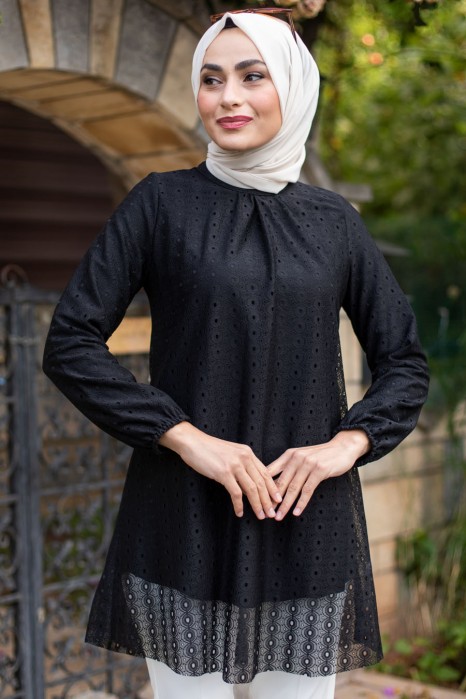 TUNIC - BLACK 