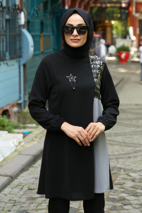 TUNIC - BLACK